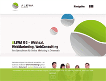 Tablet Screenshot of alewa.eu